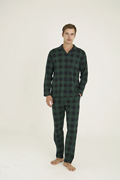 Kocabey 9209 Men's Apaj Collar Pajama Set