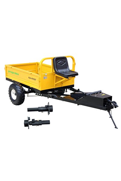 Progarden Pachet Alpine RM500T Remorca cu tractiune 500kg, 1 osie, prindere b...