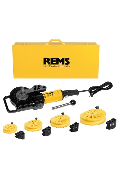 REMS Set promo Masina de indoit tevi Curvo Set 15-18-22-28 580027 R220 + Taie...