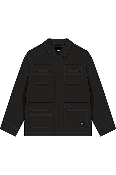 Vans Drill Chore Nylon Jacket Men's Black Coat - Vn000P78