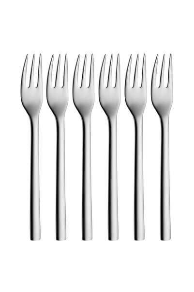 Hype Store Steel 6-Piece Cake Fork Set