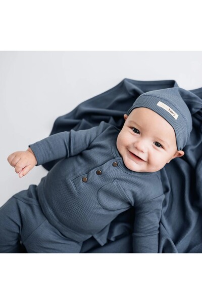 Lovedbaby Set termic din bumbac pentru bebeluși, format din două piese – ținu...