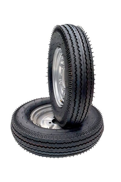 Progarden Set roti complete profil rutier 5.00-12, 4 prezoane, RIM 3.00B