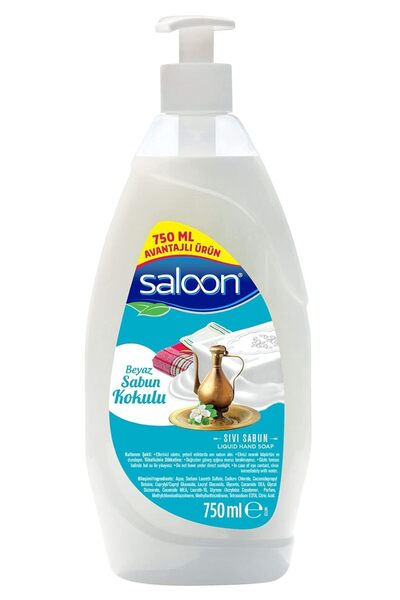 Hype Store Saloon liquid soap white scented soap 750 ml