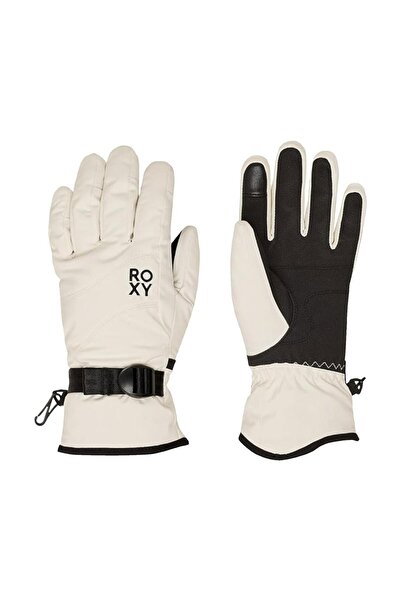 Roxy JETTY SOLID GLOVES Kadın Eldiven ERJHN03267-ROX.WCF0 Beyaz-L