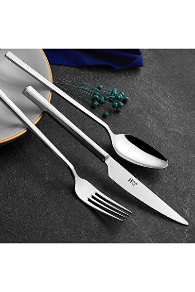 Hype Store Classy 60 Piece Cutlery Set 18/10 Stainless Steel (with Knife)