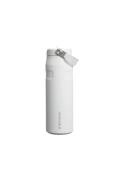 Hype Store Quencher Thermos Cup with Straw, 1.18 Liter, White