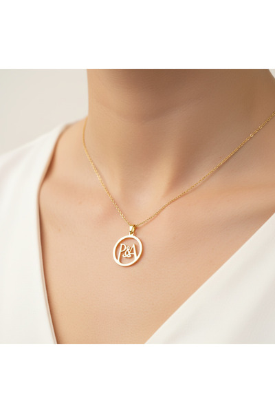 TabiTela 14 ayar altın kolye ucu A&P GM10117 0.5 gr