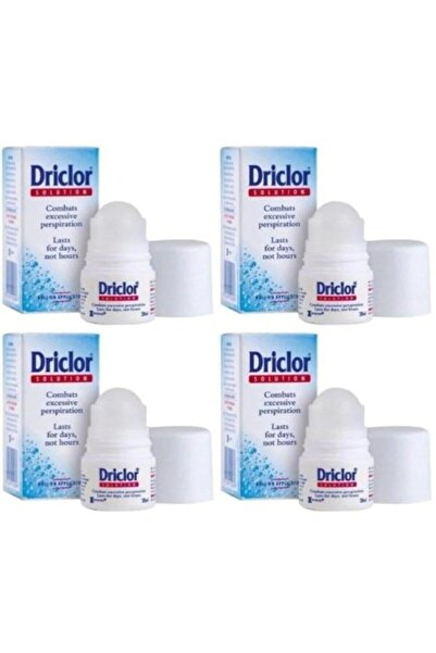 E&D Collection DRICLOR Anti Perspirant Roll On 20 ml X 4 Adet P02052