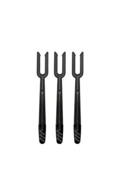 Hype Store Benim - Black Mini Toothpick Fork 100 Pieces
