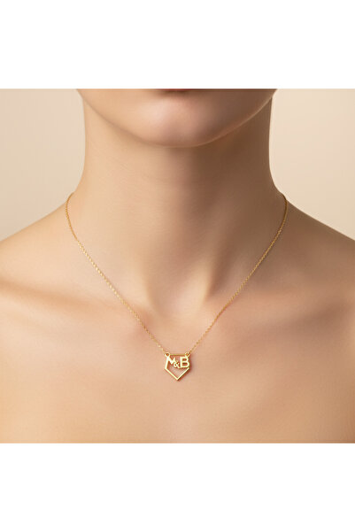 TabiTela 14 ayar altın kolye ucu M&B GM9832 1 gr