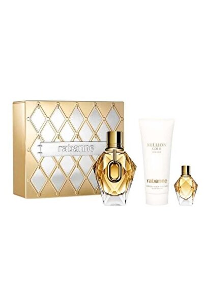 Paco Rabanne Million Gold for Her 3-Piece Gift Set