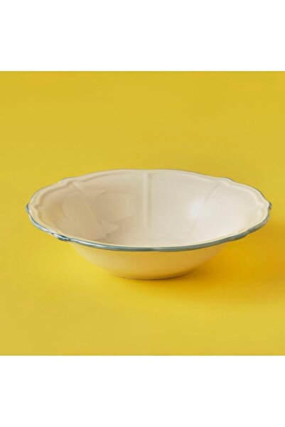 E&D Collection Bella Maison Mabel Stoneware Salata Kasesi Mavi (25 cm)