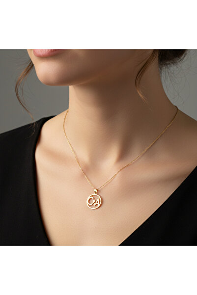 TabiTela 8 ayar altın kolye ucu A&C GM9948 0.5 gr