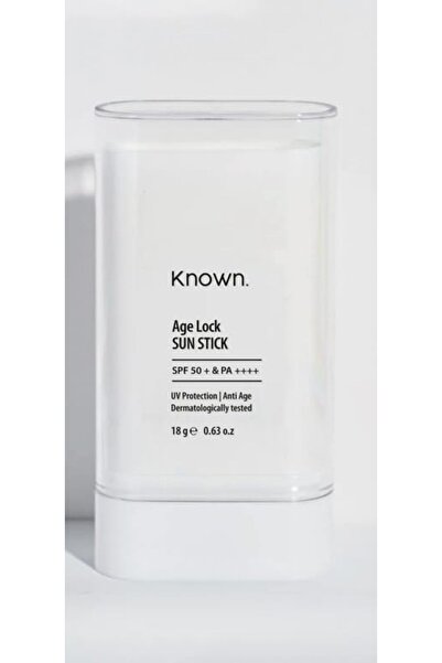 Hype Store Known Age Lock Stick Güneş Kremi 50+ SPF Yaşlanma Karşıtı Mat Biti...