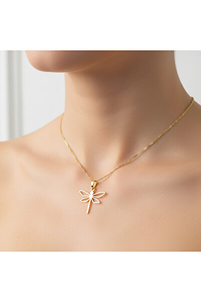 TabiTela 14 ayar altın kolye ucu yusufçuk GM1687 1 gr