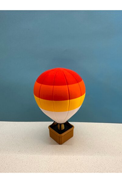 Vaggolab Led Işıklı Balon Dekoru Masa Lambası Gece lambası 16cm