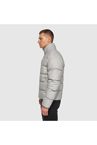 New Balance Nb Lifestyle Men Jacket Men's Gray Coat - Mnj3430
