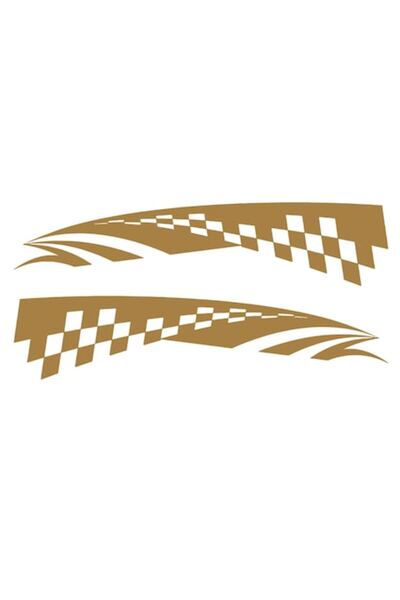 Oracal 651 Set 2 Stickere auto, 50x11cm, cupru