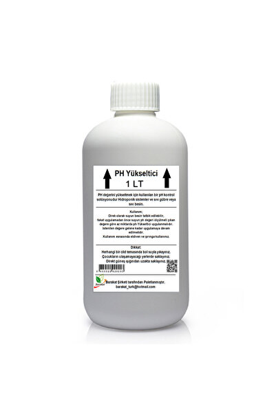 Barakat 1 LT Ph Yükseltici Hidroponik ve Sıvı Gübre ve Sıvı Besin için