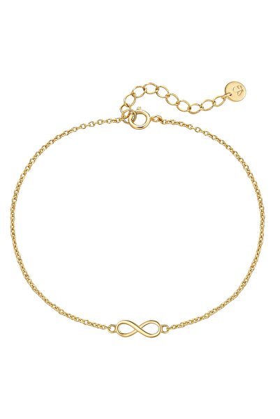 Glanzstücke München Silberarmband Armband Sterling Silber gelbgold