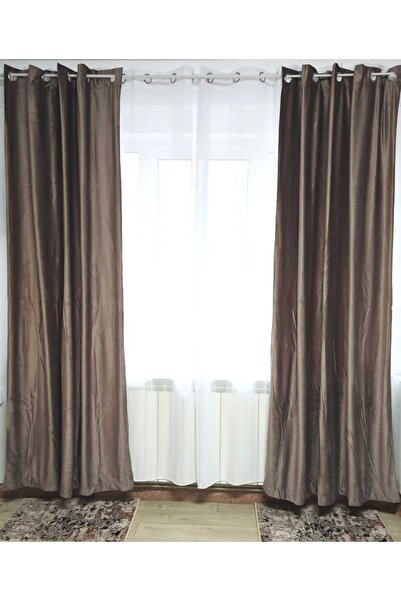 OEM FRENCH VELVET DRAPERY WITH READY-MADE RINGS 150X250CM-2 PIECES