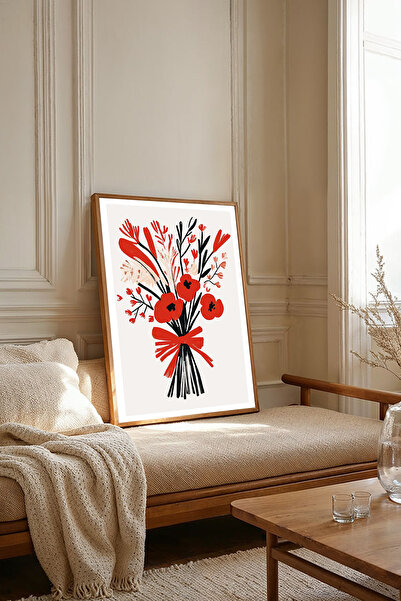 Dekorsiahome Τραπέζι σαλονιού κουζίνας με ξύλινο πλαίσιο μονοκόμματο TK1815