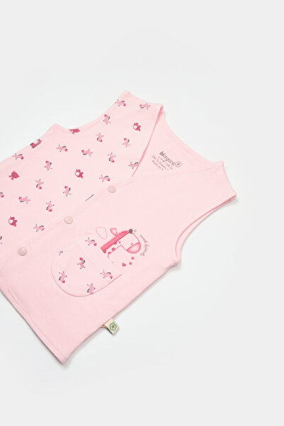 Biorganic Animal Pink Vest 61503