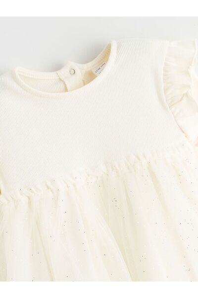 LC Waikiki Lcw Baby Crew Neck Baby Girl Princess Dress