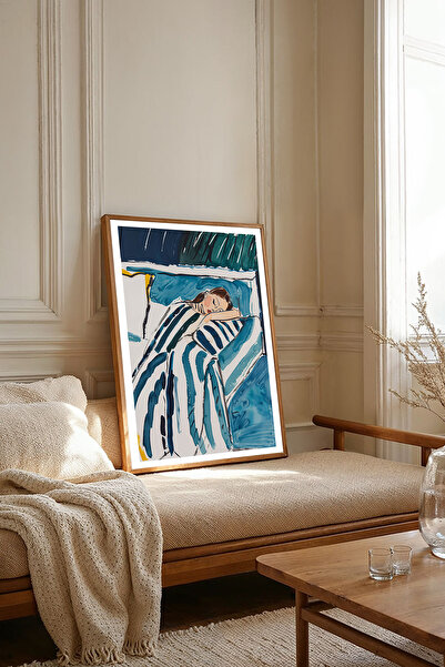 Dekorsiahome Masa dintr-o bucată cu cadru din lemn pentru sufragerie, sufragerie, bucătărie, TK1832