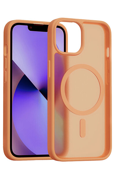 Joko غطاء ماج سيف لآيفون 15 من ديرندز (10430) - برتقالي