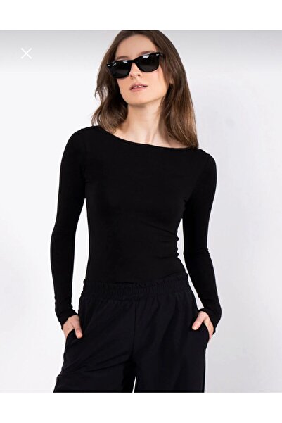 GOSSHOP modal kayık yaka body