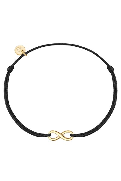 Glanzstücke München Textilarmband Armband Sterling Silber gelbgold Textil (sc...