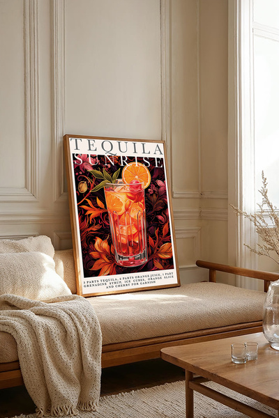 Dekorsiahome Masa dintr-o bucată cu cadru din lemn pentru sufragerie, sufrage...