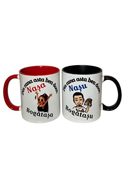 OEM Set of 2 Personalized Mugs Gift for Godparents