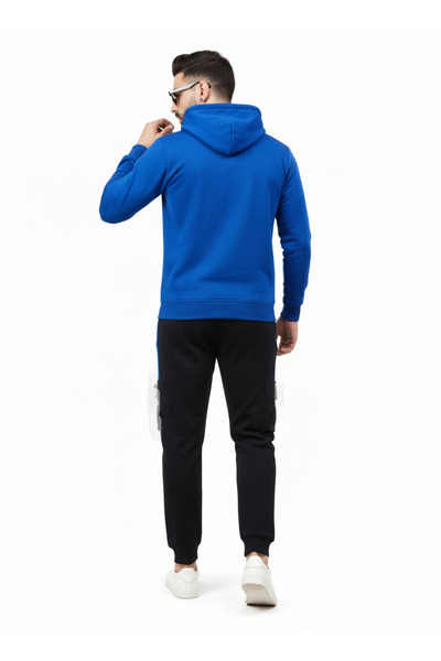 STITCH by MH Men's "LAKUKU 68" Premium Fleece Hoodie & Cargo Jogger Set .21 years / Chest 44"