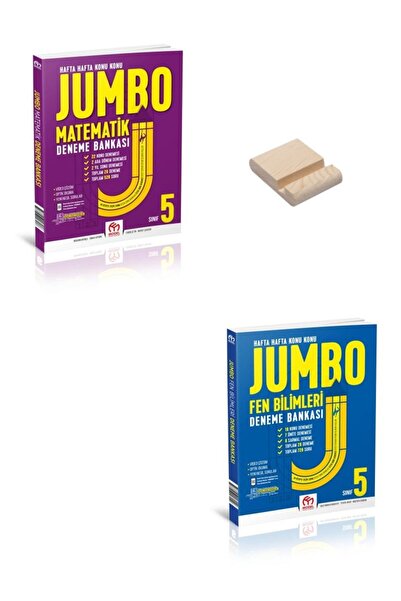 MODEL EĞİTİM YAYINCILIK 5. Sınıf JUMBO Matematik ve Fen Bilimleri Deneme Bank...