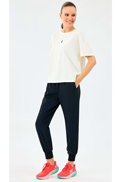 SKECHERS W Ελαφρύ υφασμάτινο μπλουζάκι S2520257 Γυναικείο μπλουζάκι ΛΕΥΚΟ