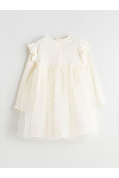 LC Waikiki Lcw Baby Crew Neck Baby Girl Princess Dress