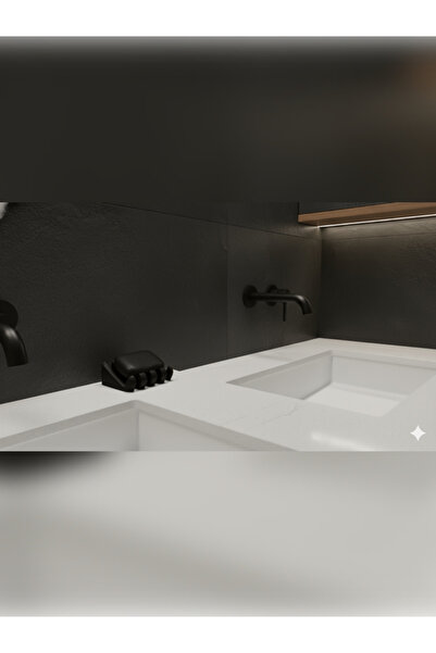 Filkorium3D حامل صابون بلاستيكي بتصميم عصري وبسيط مقاوم للماء - 10.5 سم