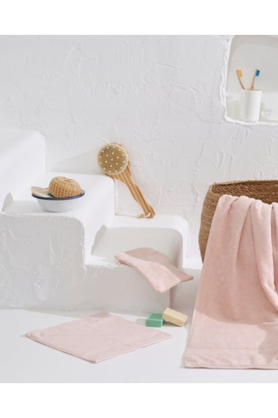 Truva Grup Set of 6 Homelover Towels - Cotton 100%, 500 g/m², 2x 70x135 + 2x 50x90 + 2x 30x30