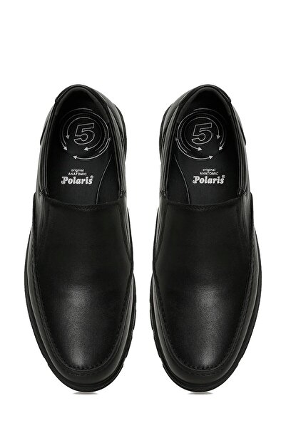 Polaris 5 Nokta A10203676710010 5F 107080.M 5Pr Pantofi mocasini tradiționali confort pentru bărbați, negri