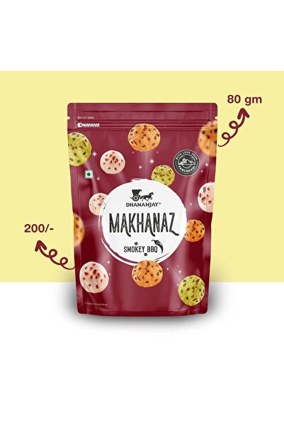 Dhananjay Smoky BBQ Makhana