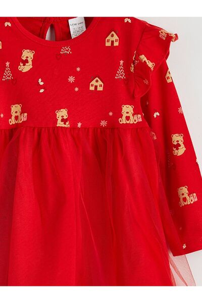 LC Waikiki Lcw Baby Crew Neck Baby Girl Tutu Dress