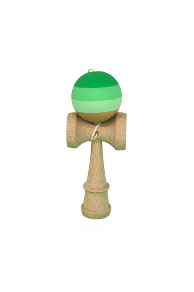 Berbis Kendama X Original - Ξύλινο Παιχνίδι, 18 cm, Πολύχρωμο Πράσινο Μοντέλο...