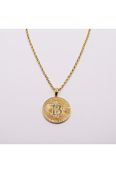 aga kulche AgaKulche 14 Ayar Bitcoin Kolye