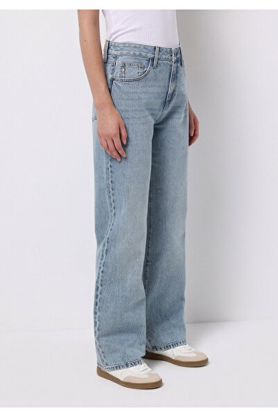 Colin's Straight Fit Mid Waist Full Length Leg Women's Indigo Jean Pants