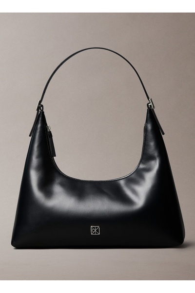 Calvin Klein Deri Siyah Kadın Omuz Çantası LV04F3262G