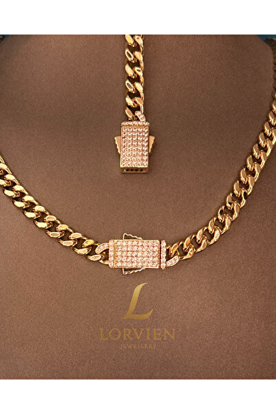 Lorvien Özel Gold Seri 14K Altın Kaplama Gurmet Set