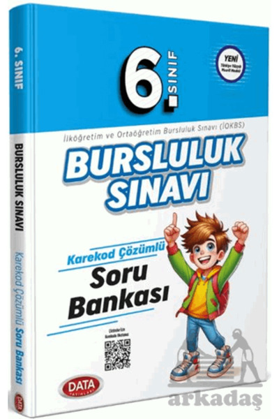 Data Yayınları 6. Sınıf Bursluluk Sınavı Soru Bankası - Karekod Çözümlü